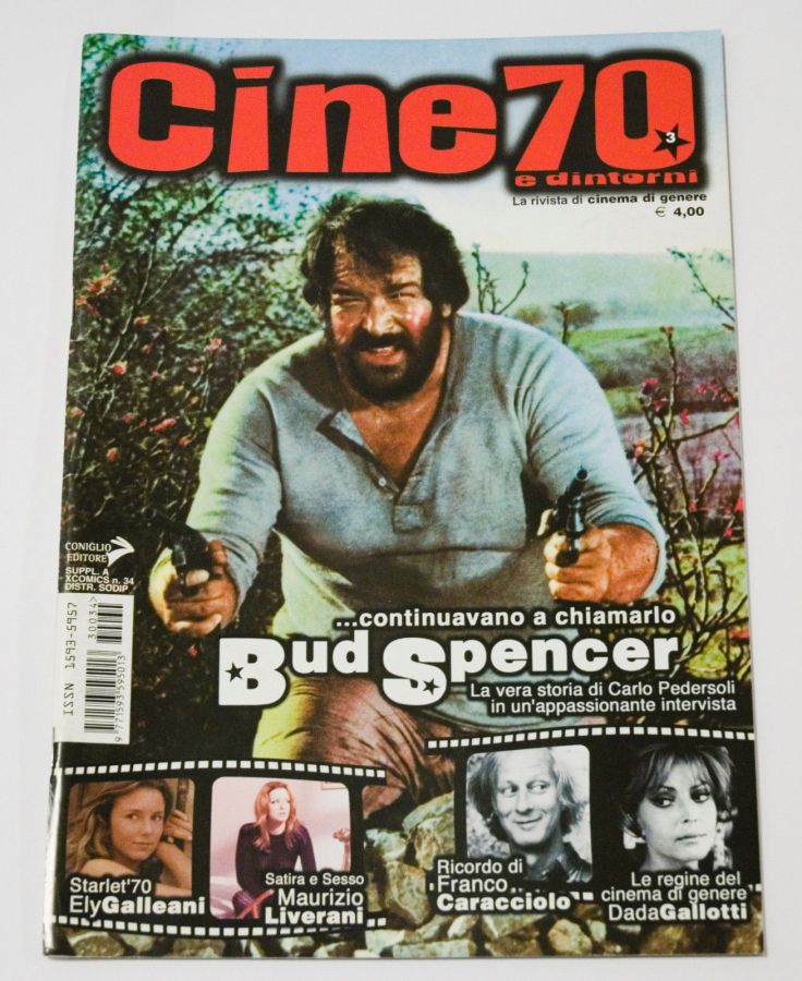CINE70 magazine side cover Issue 3  2002