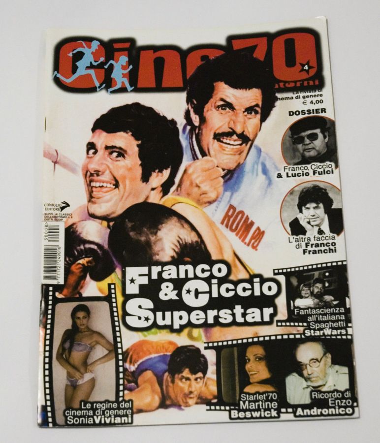 CINE70 magazine side cover Issue 4  2003