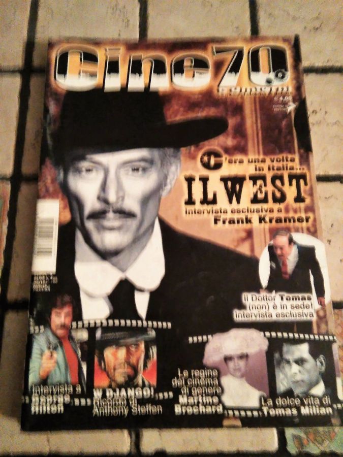 CINE70 magazine side cover Issue 6  2004
