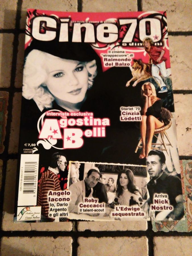 CINE70 magazine side cover Issue 9  2007