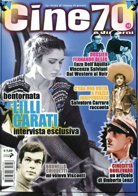 CINE70 magazine side cover Issue 12 November/December 2010