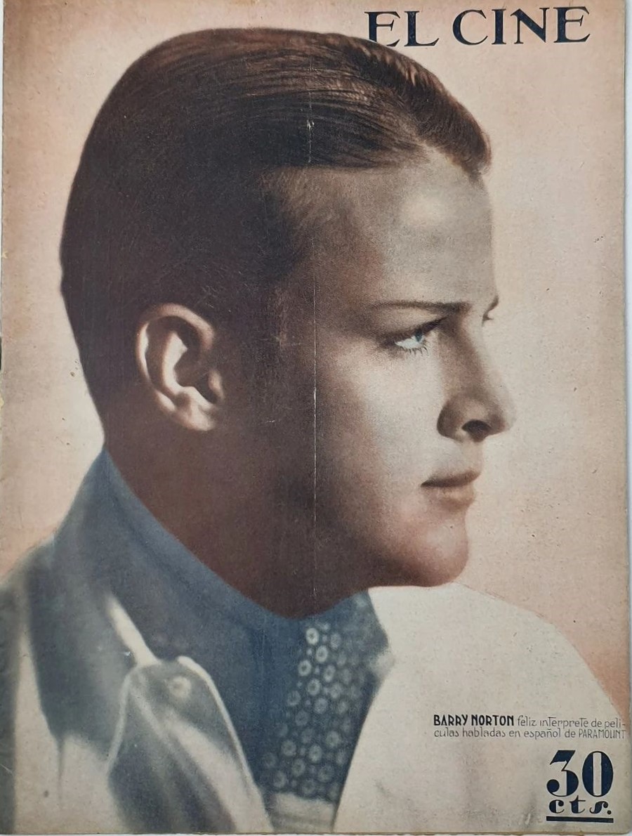 CINE | EL magazine side cover Issue 17 23 April 1931