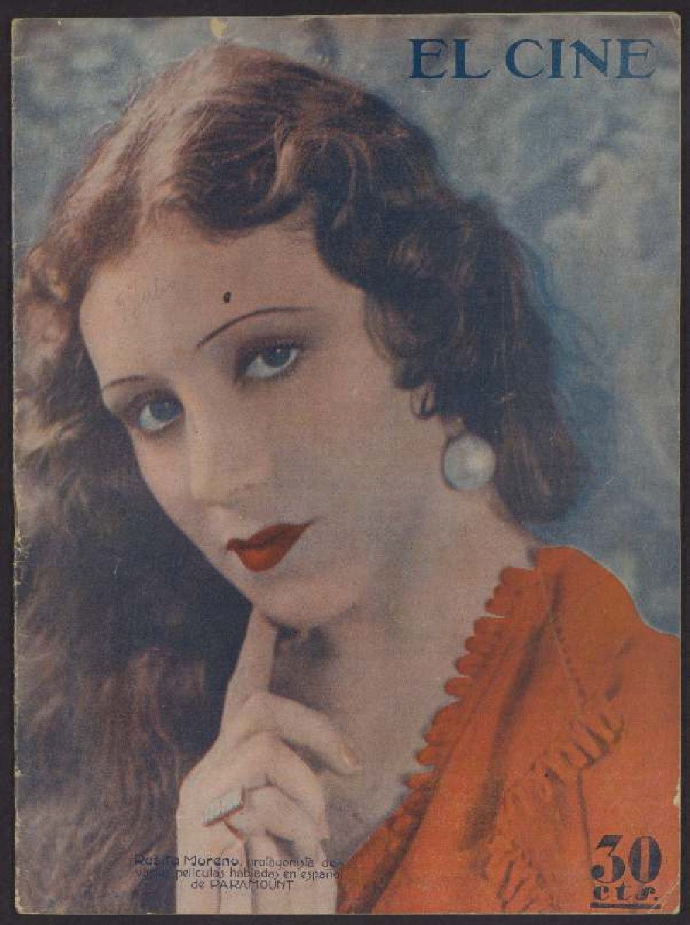 CINE | EL magazine side cover Issue 28 9 July 1931