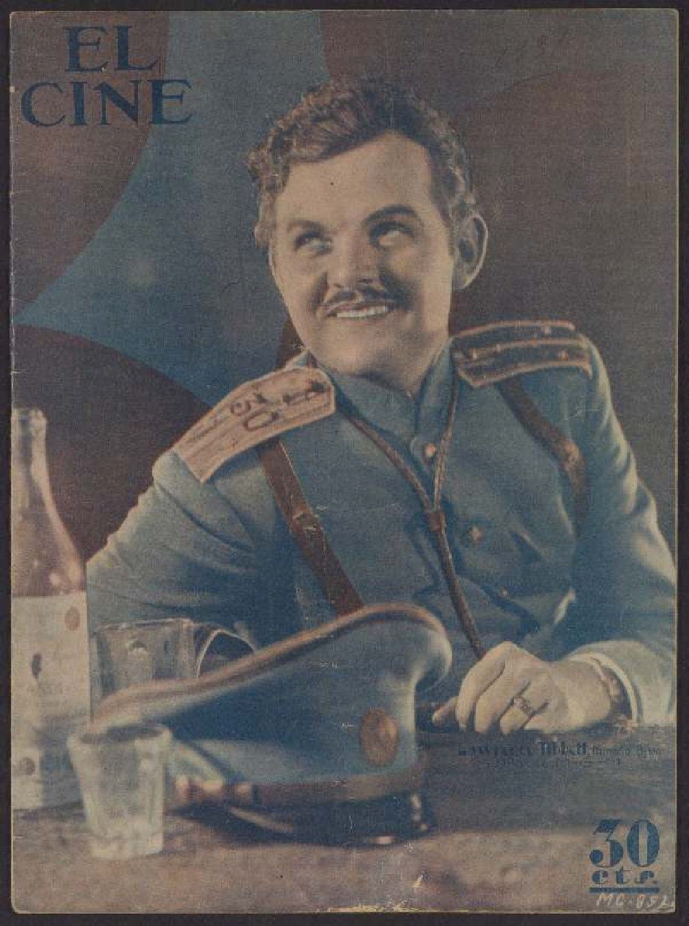CINE | EL magazine side cover Issue 29 16 July 1931