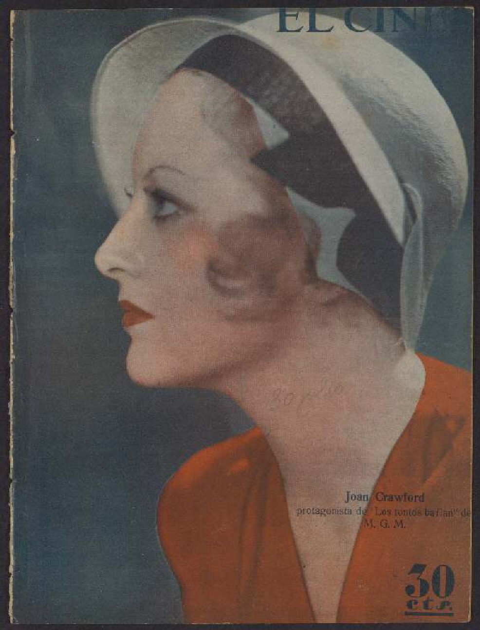 CINE | EL magazine side cover Issue 31 30 July 1931