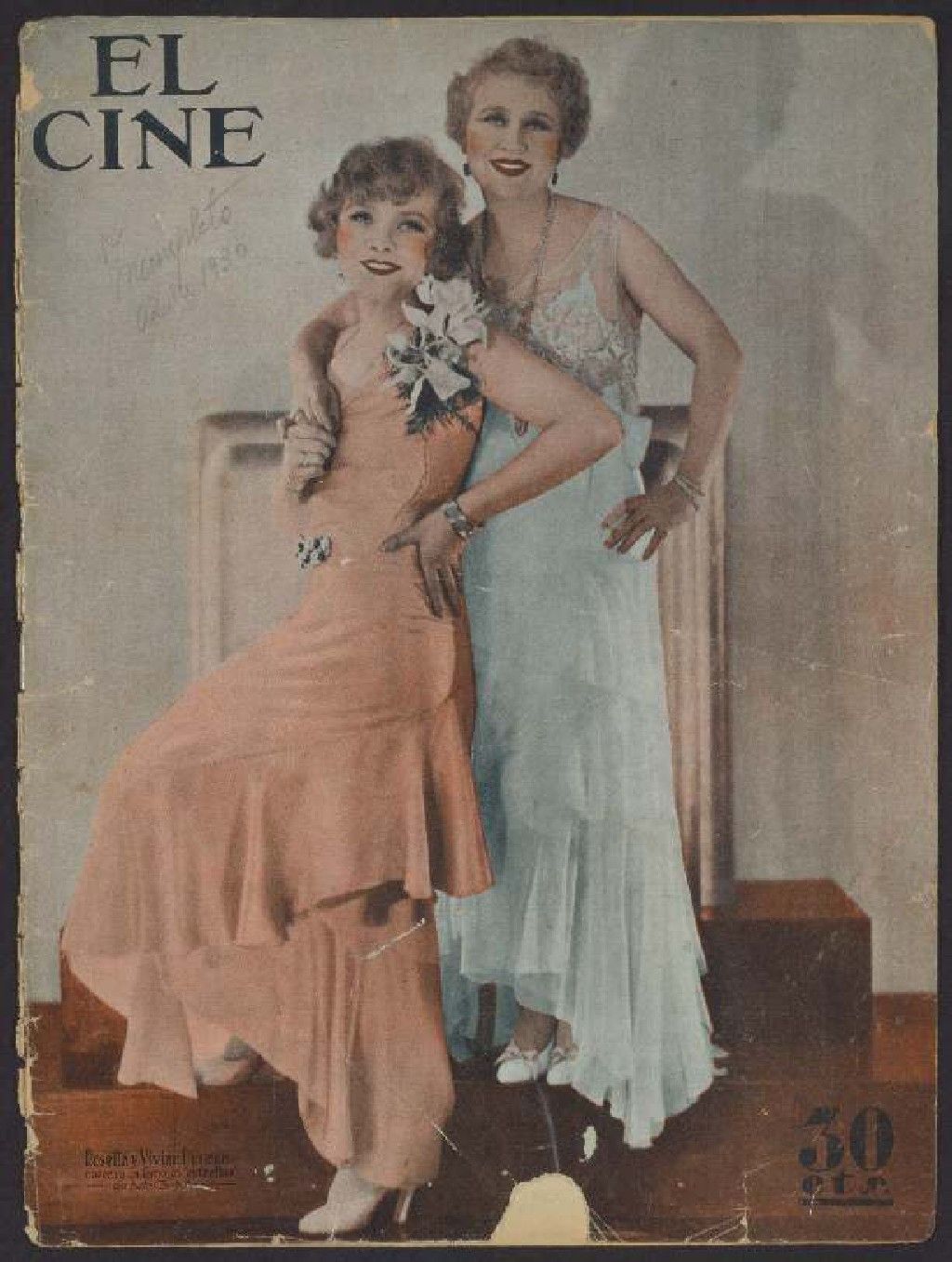 CINE | EL magazine side cover Issue 40 1 October 1931