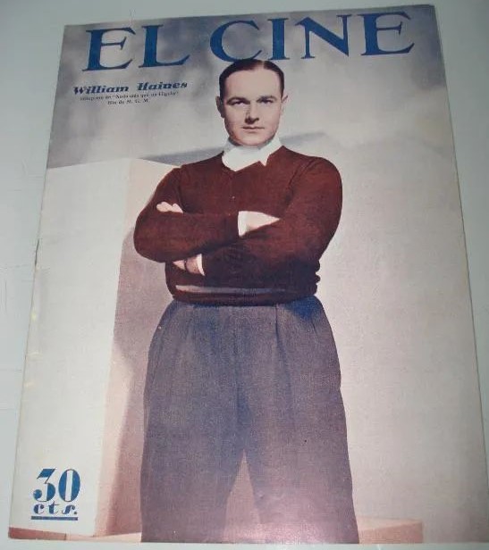 CINE | EL magazine side cover Issue 16 20 April 1933