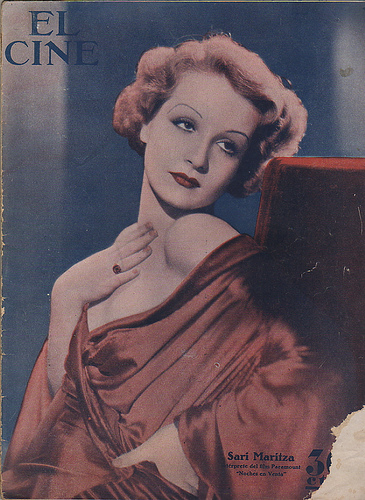 CINE | EL magazine side cover Issue 9 1 March 1934