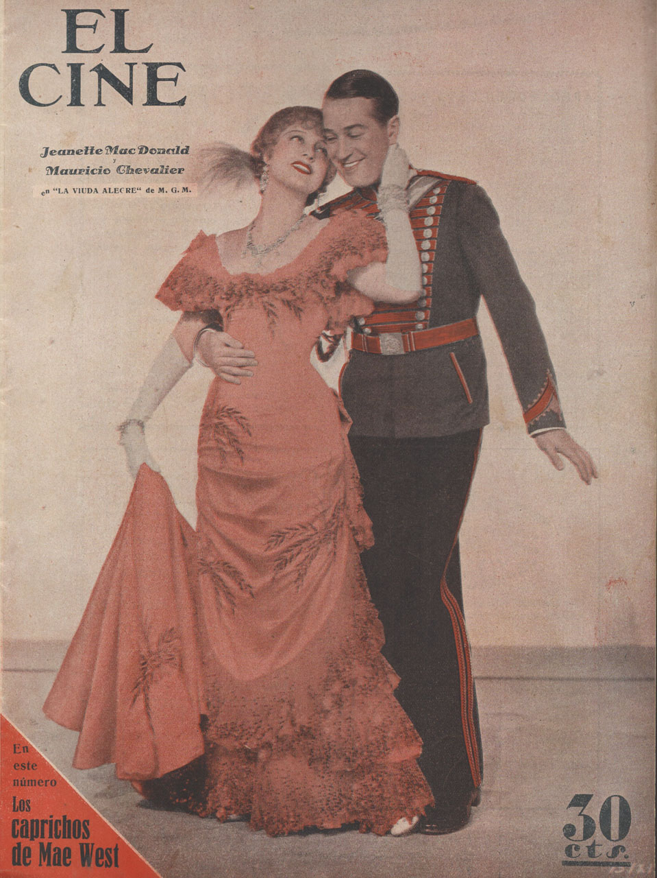 CINE | EL magazine side cover Issue 5 31 January 1935
