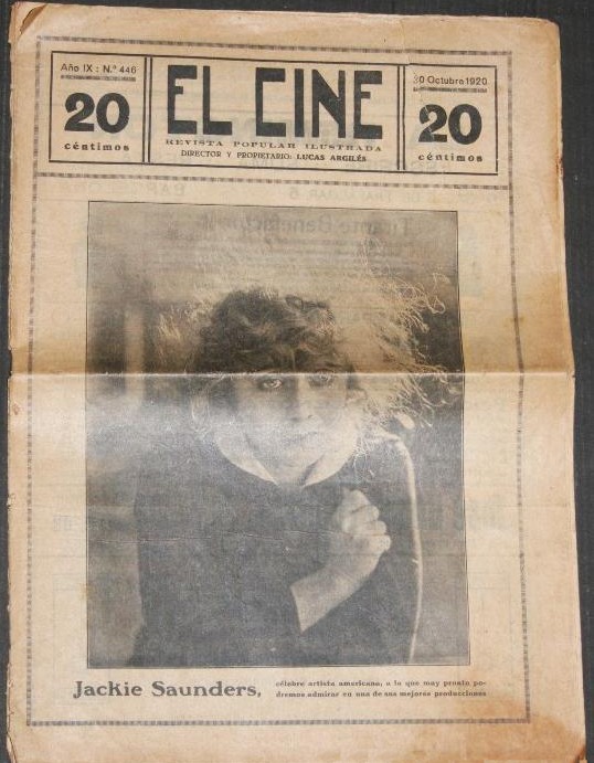 CINE | EL magazine side cover Issue 446  1920