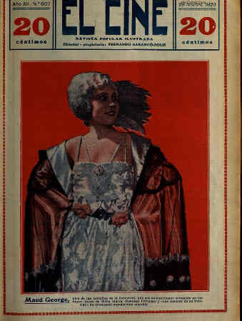 CINE | EL magazine side cover Issue 607 29 November 1923