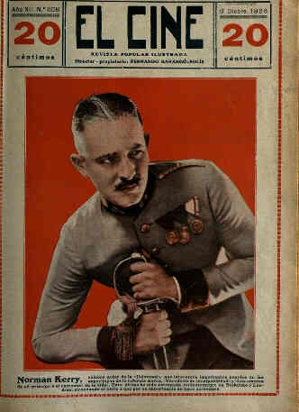 CINE | EL magazine side cover Issue 608 6 December 1923
