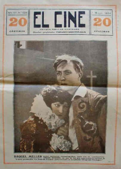 CINE | EL magazine side cover Issue 629 1 May 1924