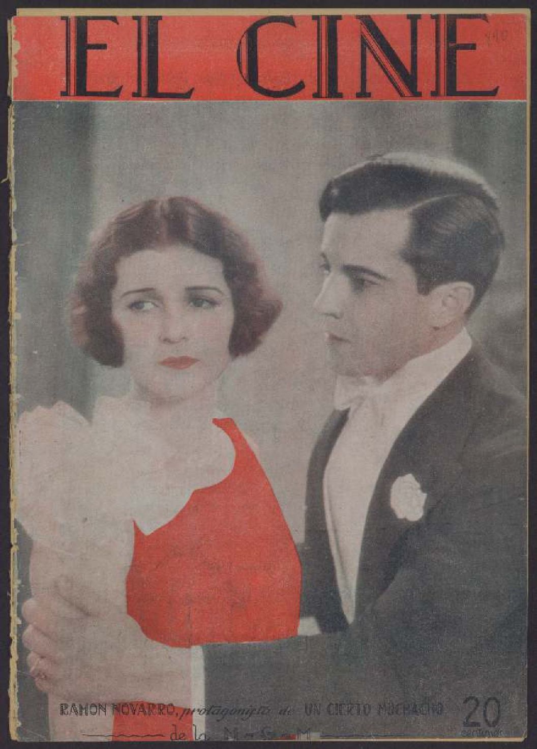 CINE | EL magazine side cover Issue 890 25 April 1929