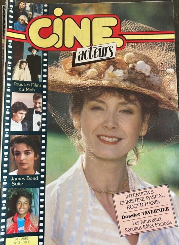 CINE ACTEURS magazine cover Issue 3  1984