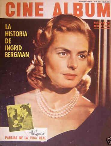 CINE ALBUM magazine side cover Issue 19 June 1960