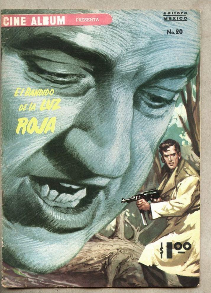 CINE ALBUM magazine side cover Issue 20 July 1960