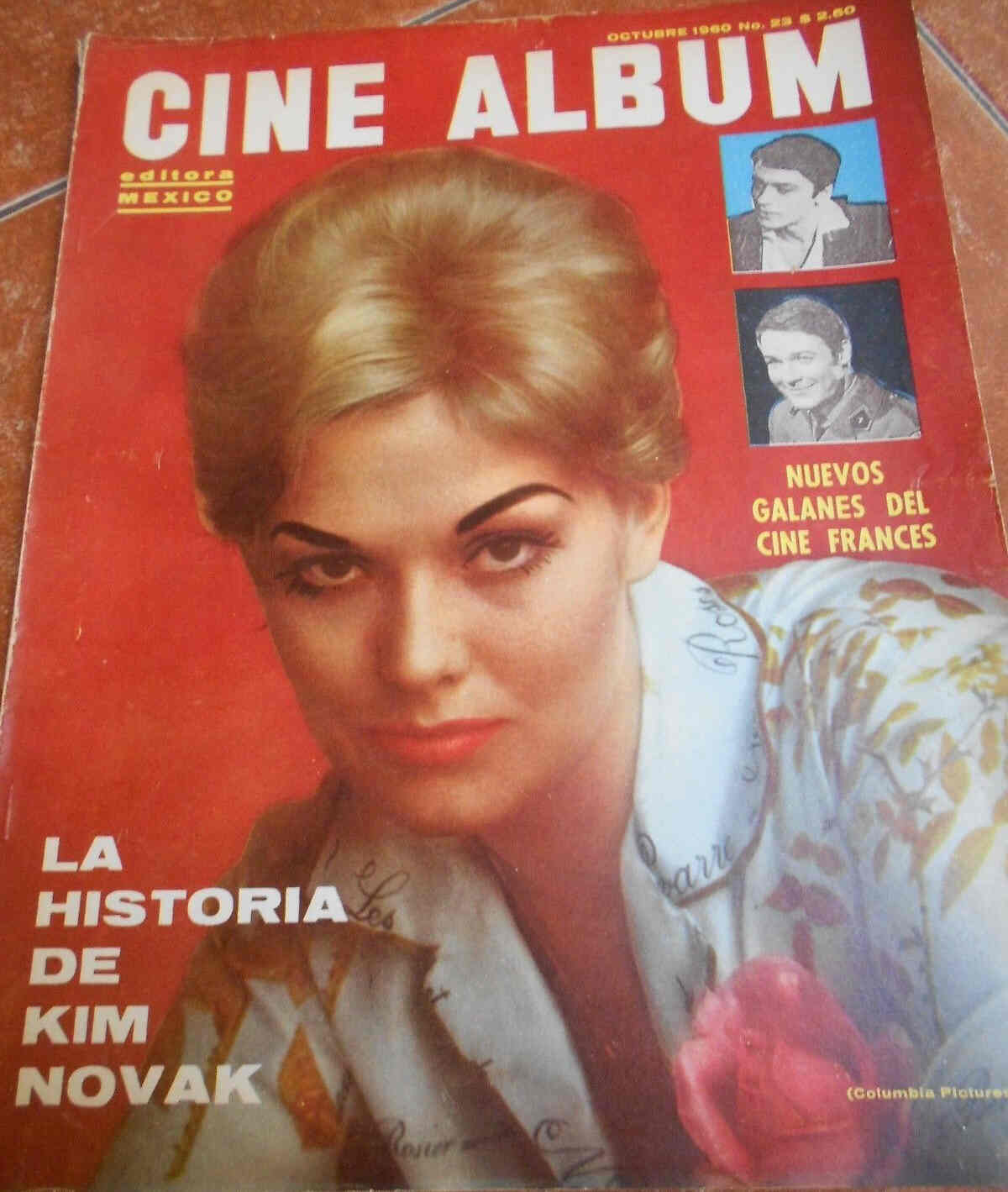 CINE ALBUM magazine side cover Issue 23 October 1960