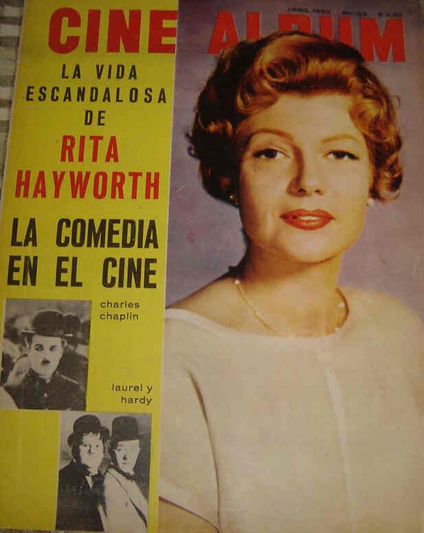 CINE ALBUM magazine side cover Issue 53 April 1963