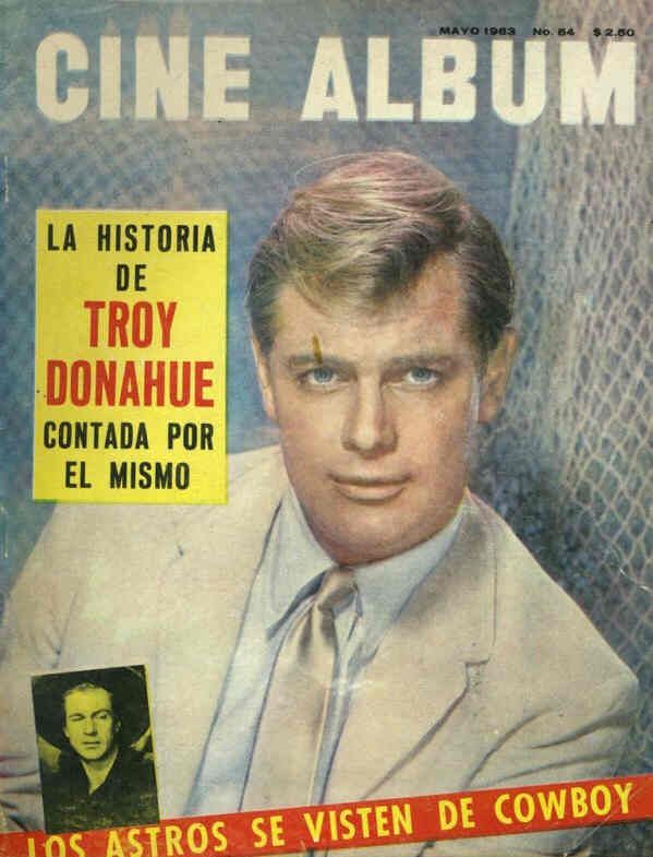 CINE ALBUM magazine side cover Issue 54 May 1963