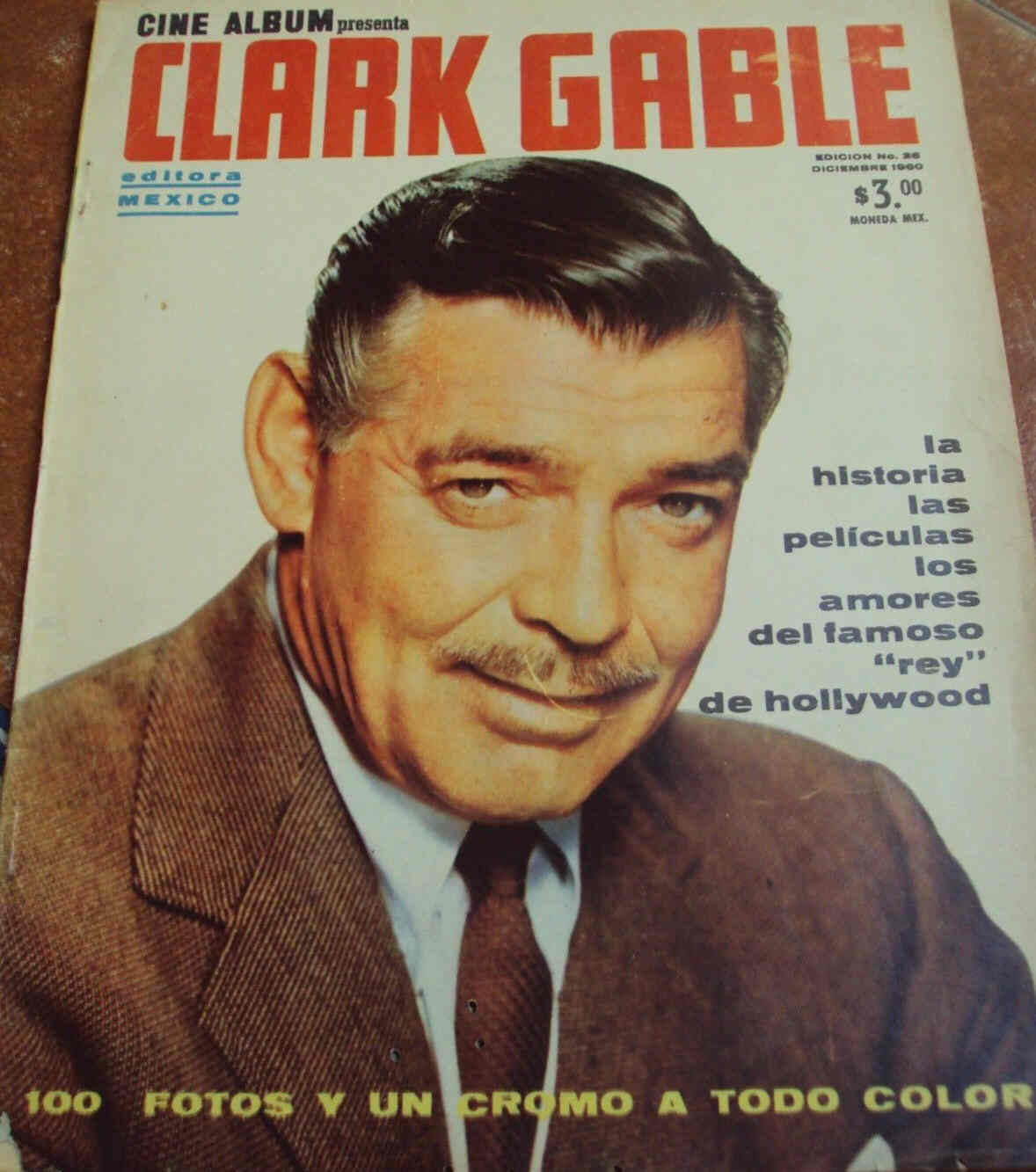 CINE ALBUM magazine side cover Issue 26 December 1960
