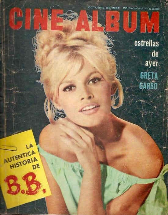 CINE ALBUM magazine side cover Issue 47 October 1962