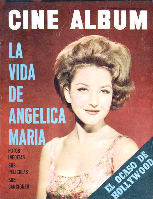 CINE ALBUM magazine side cover Issue 59 October 1963