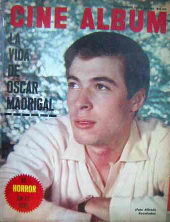 CINE ALBUM magazine side cover Issue 61 December 1963