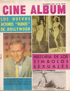 CINE ALBUM magazine side cover Issue 73 December 1964