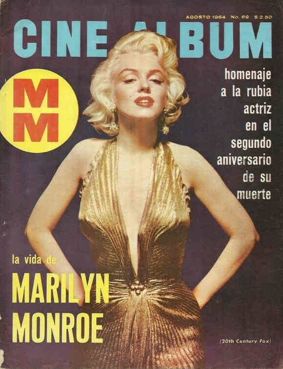CINE ALBUM magazine side cover Issue 69 August 1964