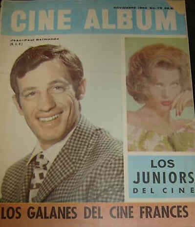 CINE ALBUM magazine side cover Issue 72 November 1964