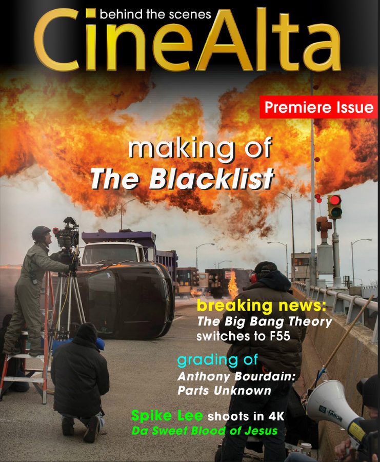 CINE ALTA magazine side cover Issue 1  2014