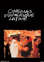 CINEMAS D AMERIQUE LATINE magazine side cover  1992