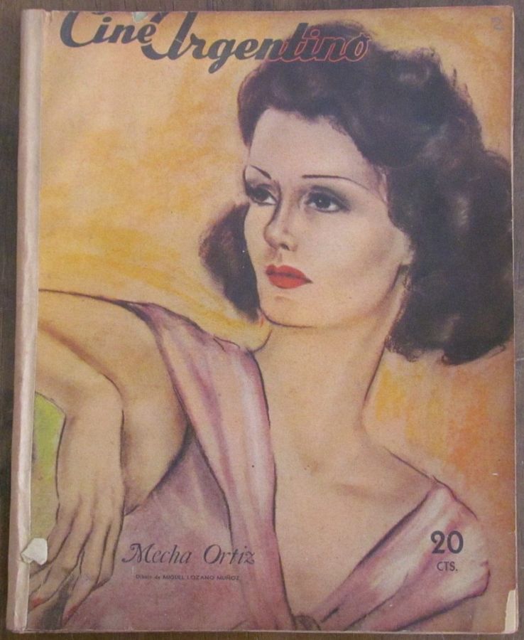 CINE ARGENTINO magazine side cover Issue 13  1938