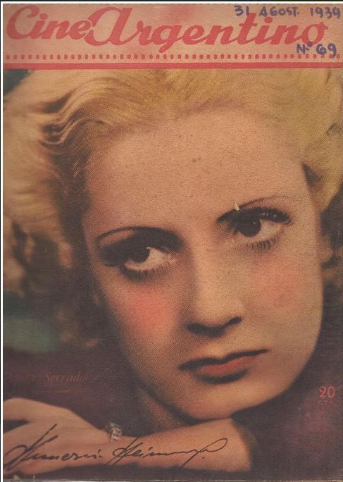 CINE ARGENTINO magazine side cover Issue 69 31 August 1939