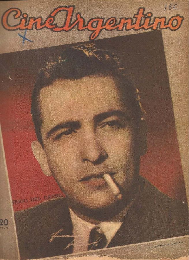 CINE ARGENTINO magazine side cover Issue 186 27 November 1941