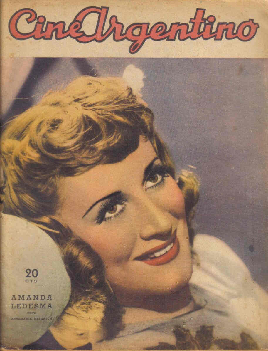 CINE ARGENTINO magazine side cover 15 January 1942
