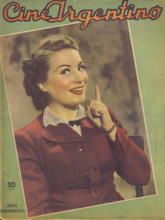CINE ARGENTINO magazine side cover 4 June 1942