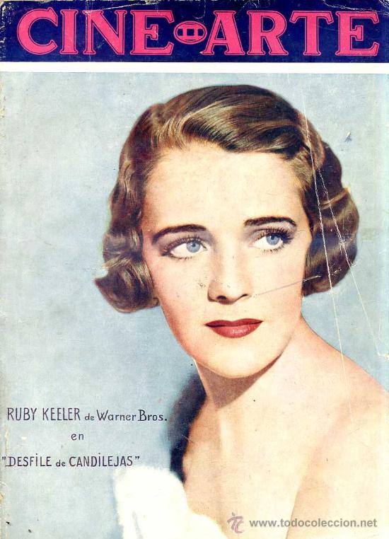CINE ARTE magazine side cover Issue 7 May 1934
