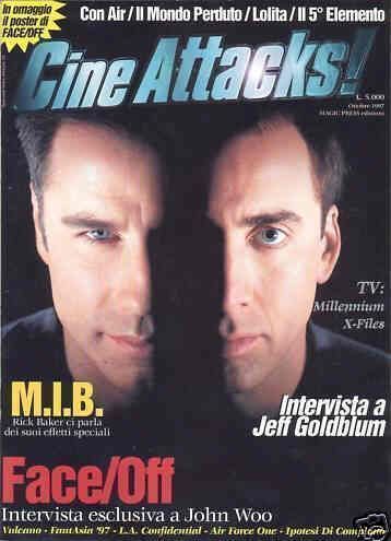 CINE ATTACKS magazine side cover October 1997