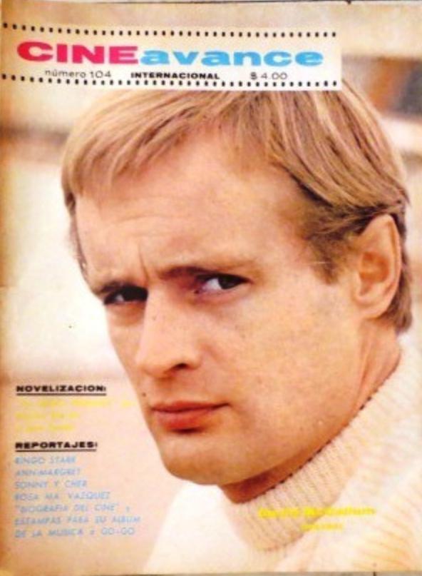 CINE AVANCE magazine side cover Issue 104  1966