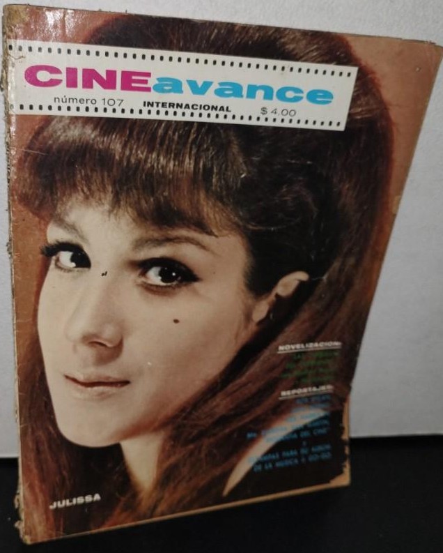CINE AVANCE magazine side cover Issue 107 May 1966