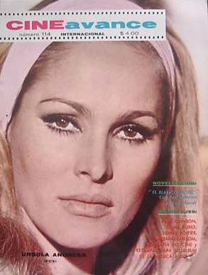 CINE AVANCE magazine side cover Issue 114  1966