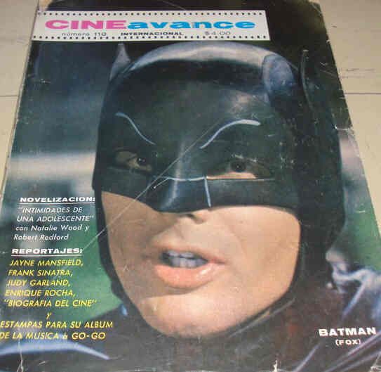 CINE AVANCE magazine side cover Issue 118  1966