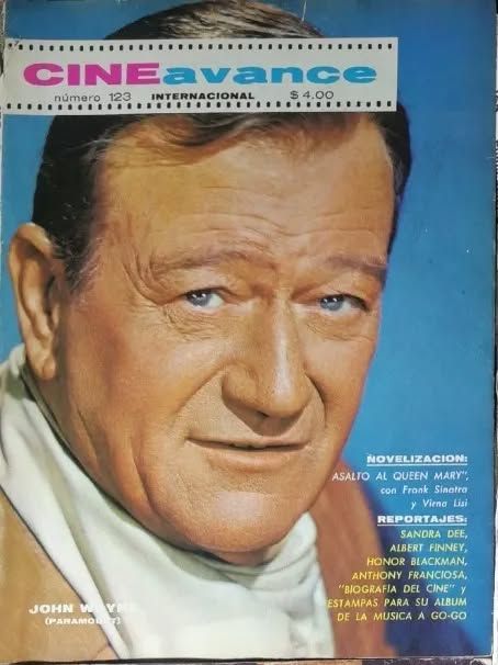 CINE AVANCE magazine side cover Issue 123  1966