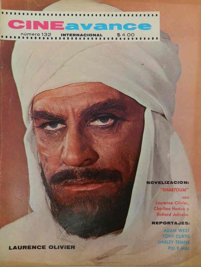 CINE AVANCE magazine side cover Issue 132 November 1966
