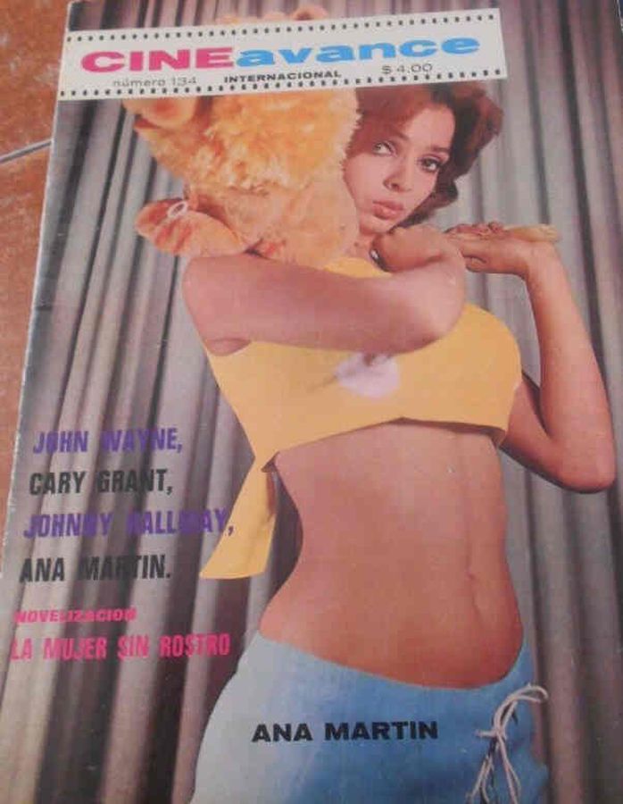CINE AVANCE magazine side cover Issue 134  1966