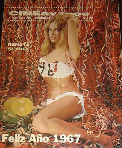 CINE AVANCE magazine side cover Issue 138  1966