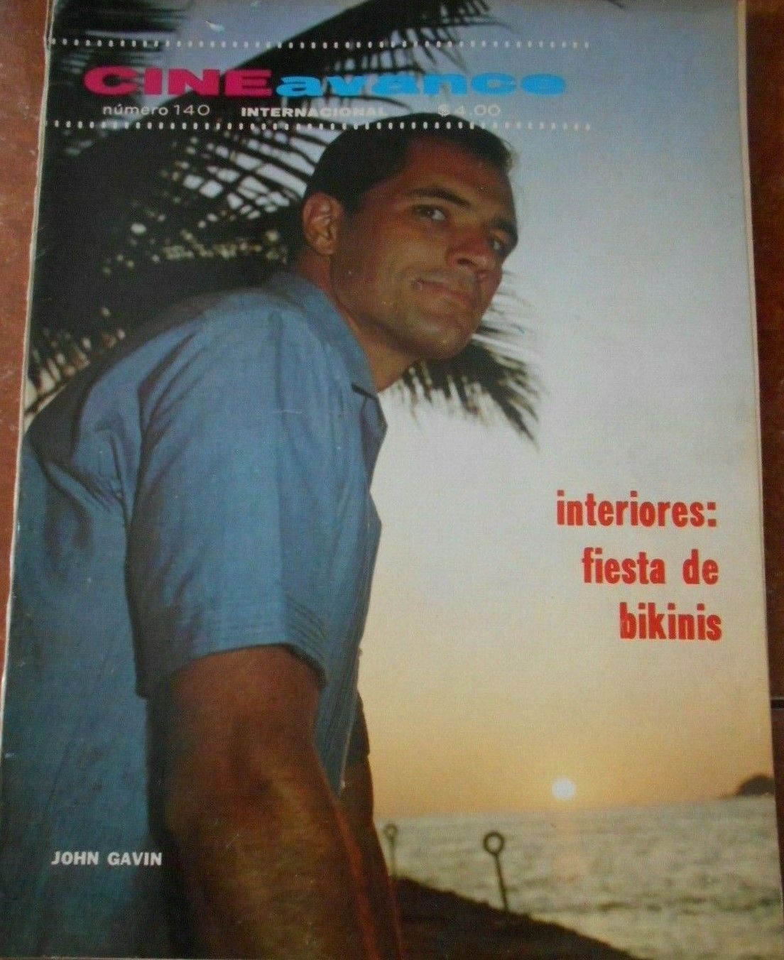 CINE AVANCE magazine side cover Issue 140 14 January 1967