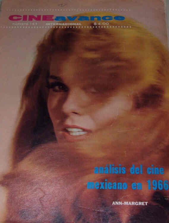 CINE AVANCE magazine side cover Issue 141  1967